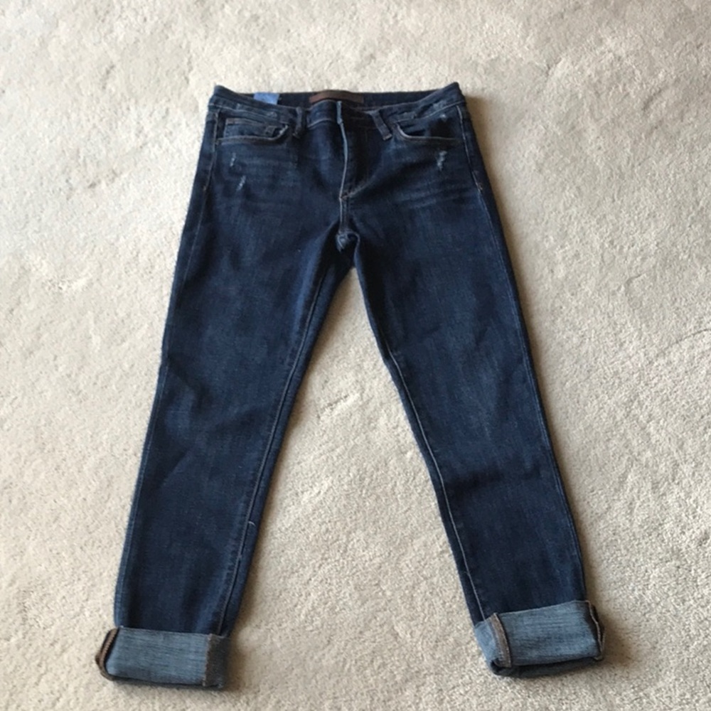 Joes skinny cuff stretch jeans